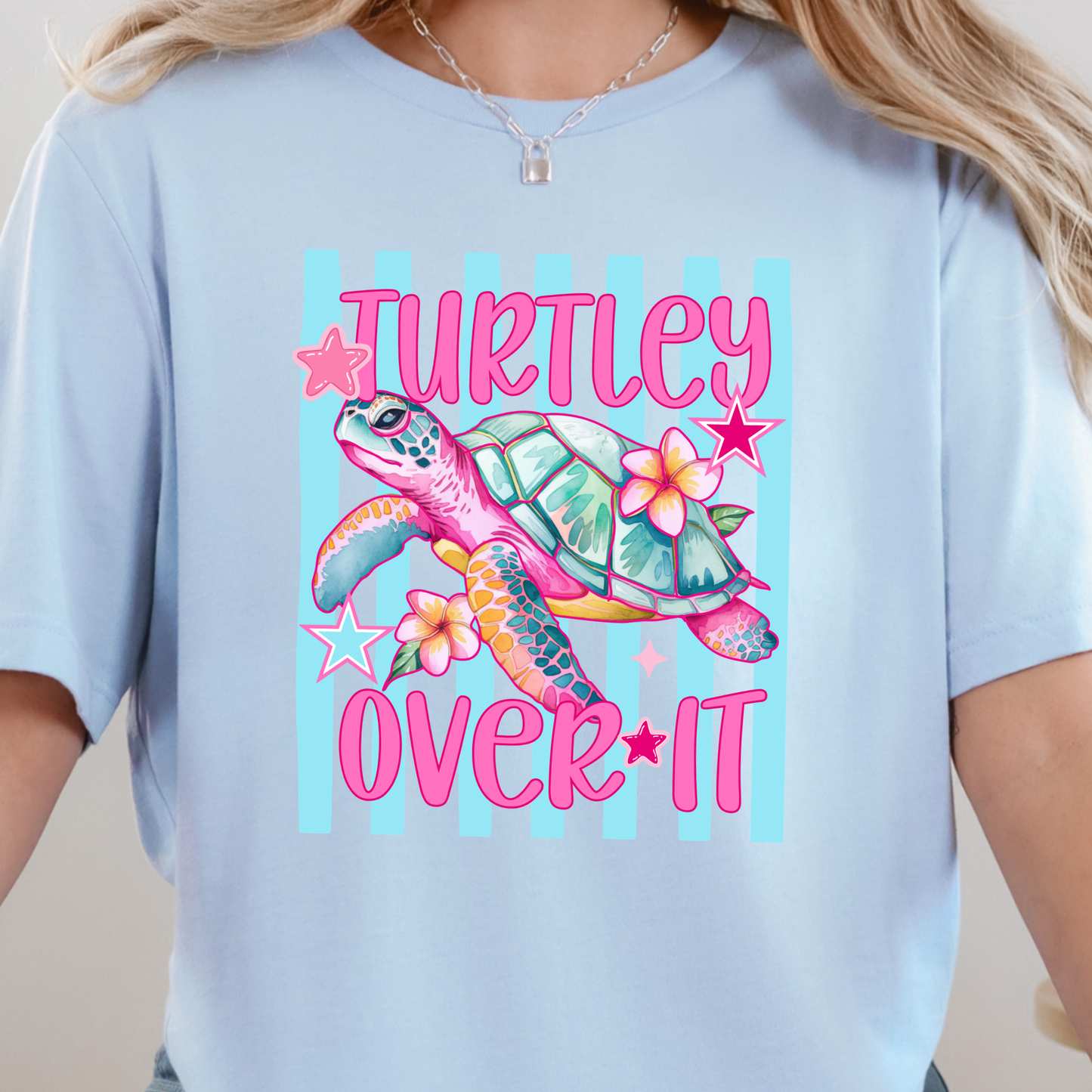 Turtley Over It Graphic Tee