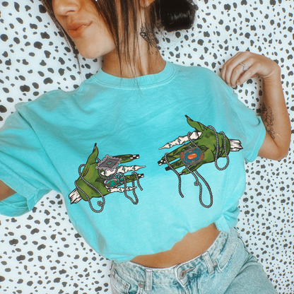Frankenstein Drippy tee