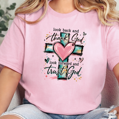 Thank God and Trust God Graphic Tee