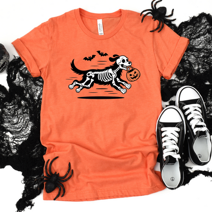 Skeleton Dog Graphic Tee