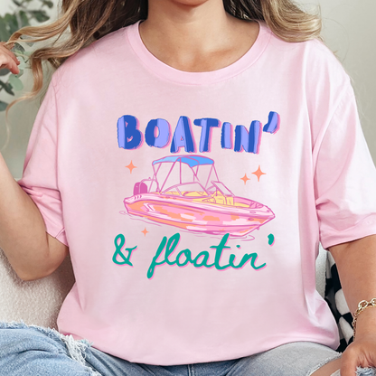 Boatin & Floatin Graphic Tee
