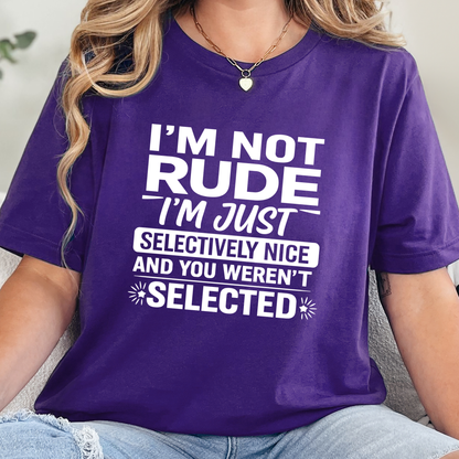 Selectively Nice Graphic Tee