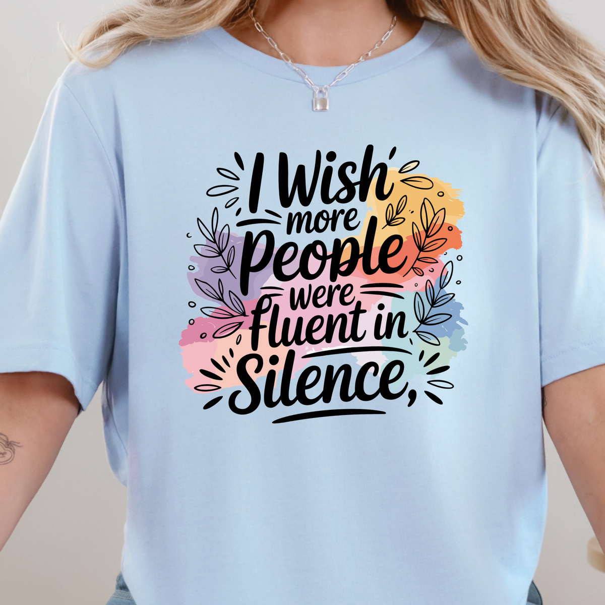 Fluent in Silence Graphic Tee