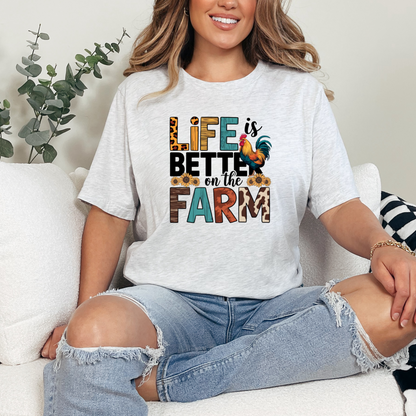 Life is Better Farm Graphic Tee