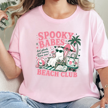 Spooky Babes Beach Club Graphic Tee