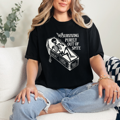 Surviving Out of Spite Graphic Tee