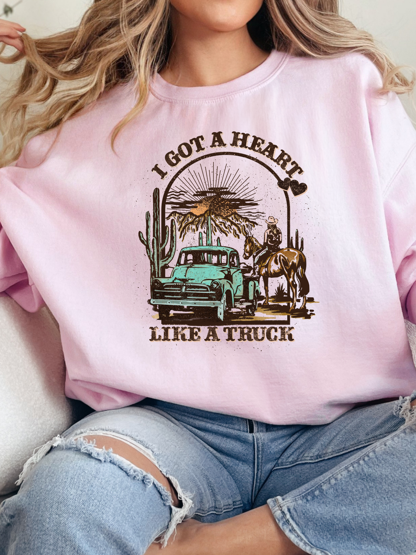 Heart Like A Truck Graphic