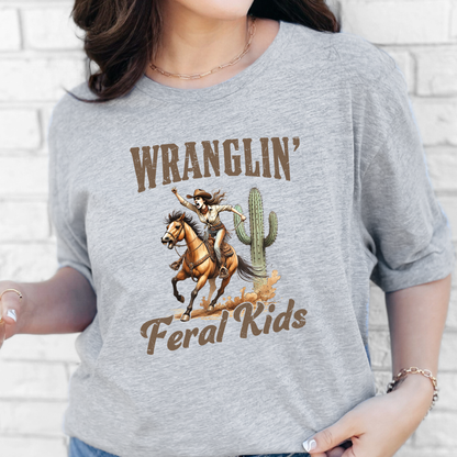 Wranglin Feral Kids Graphic Tee