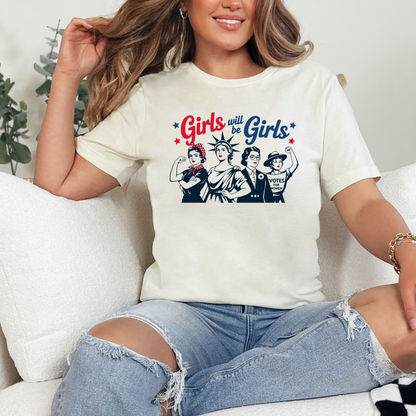 Girls will be Girls Graphic Tee