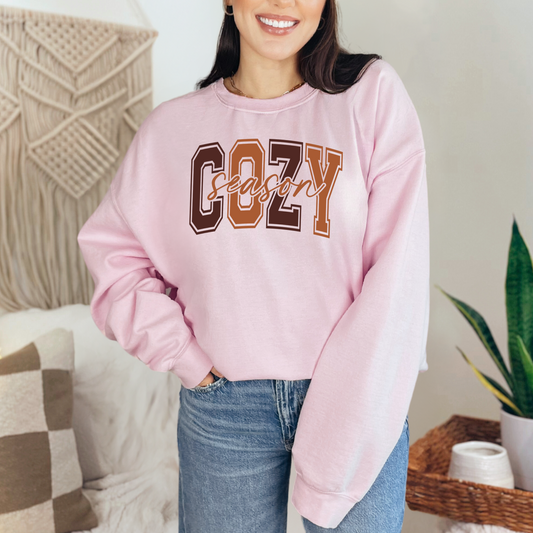 Cozy Season Cursive Sweatshirt