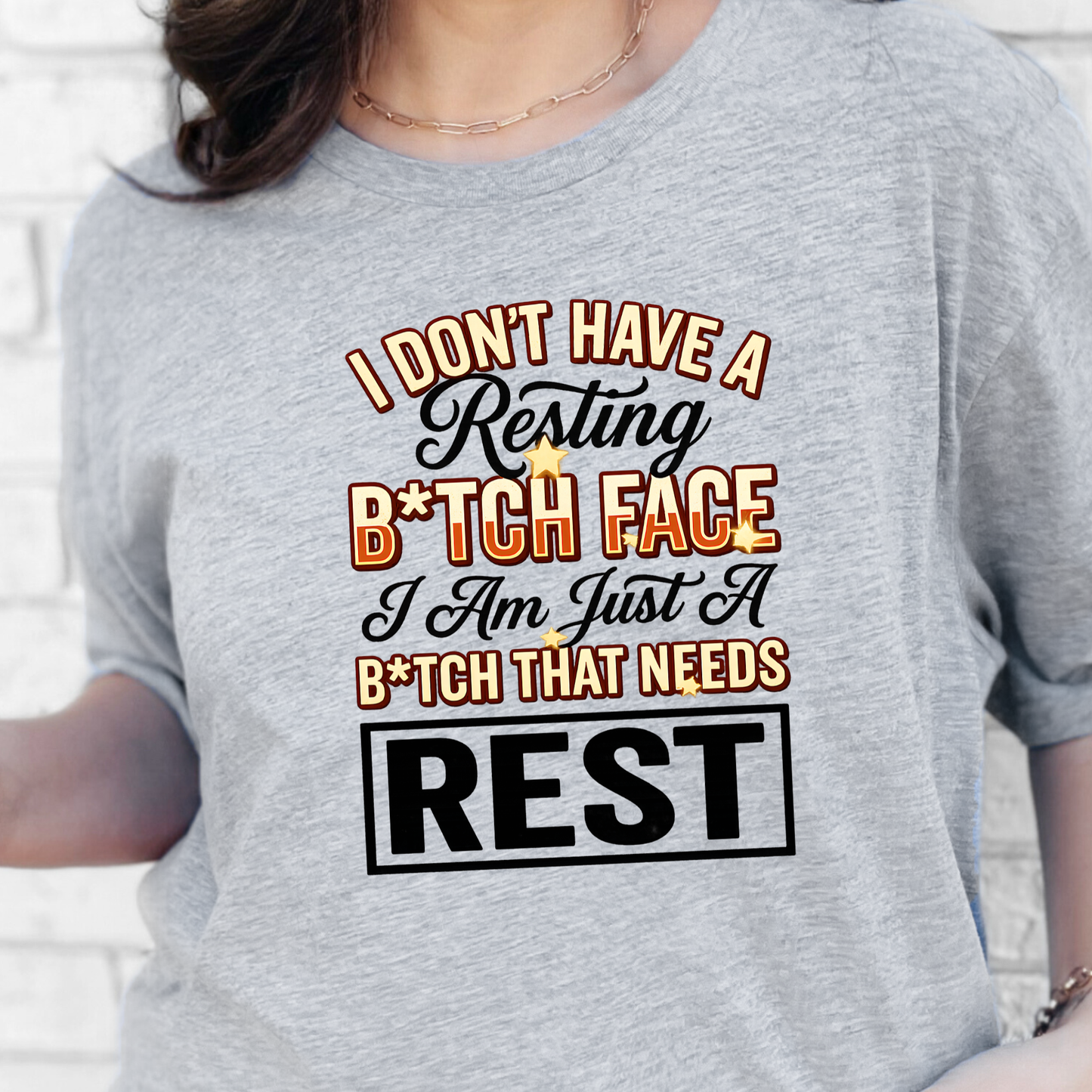 Resting B*itch Face Graphic Tee