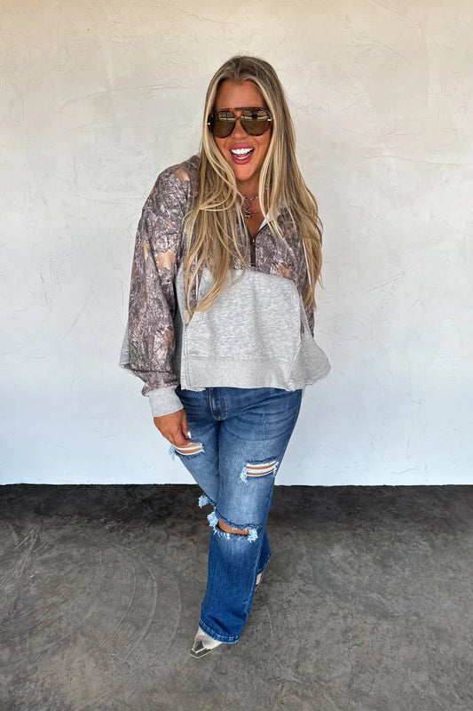 PREORDER: The Hunter Half Zip Hoodie Pullover