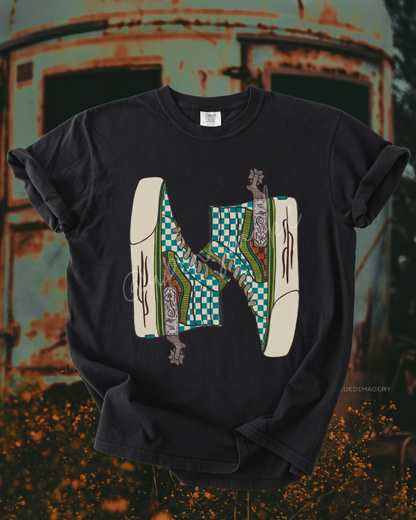 Checkered Out 2.0 tee