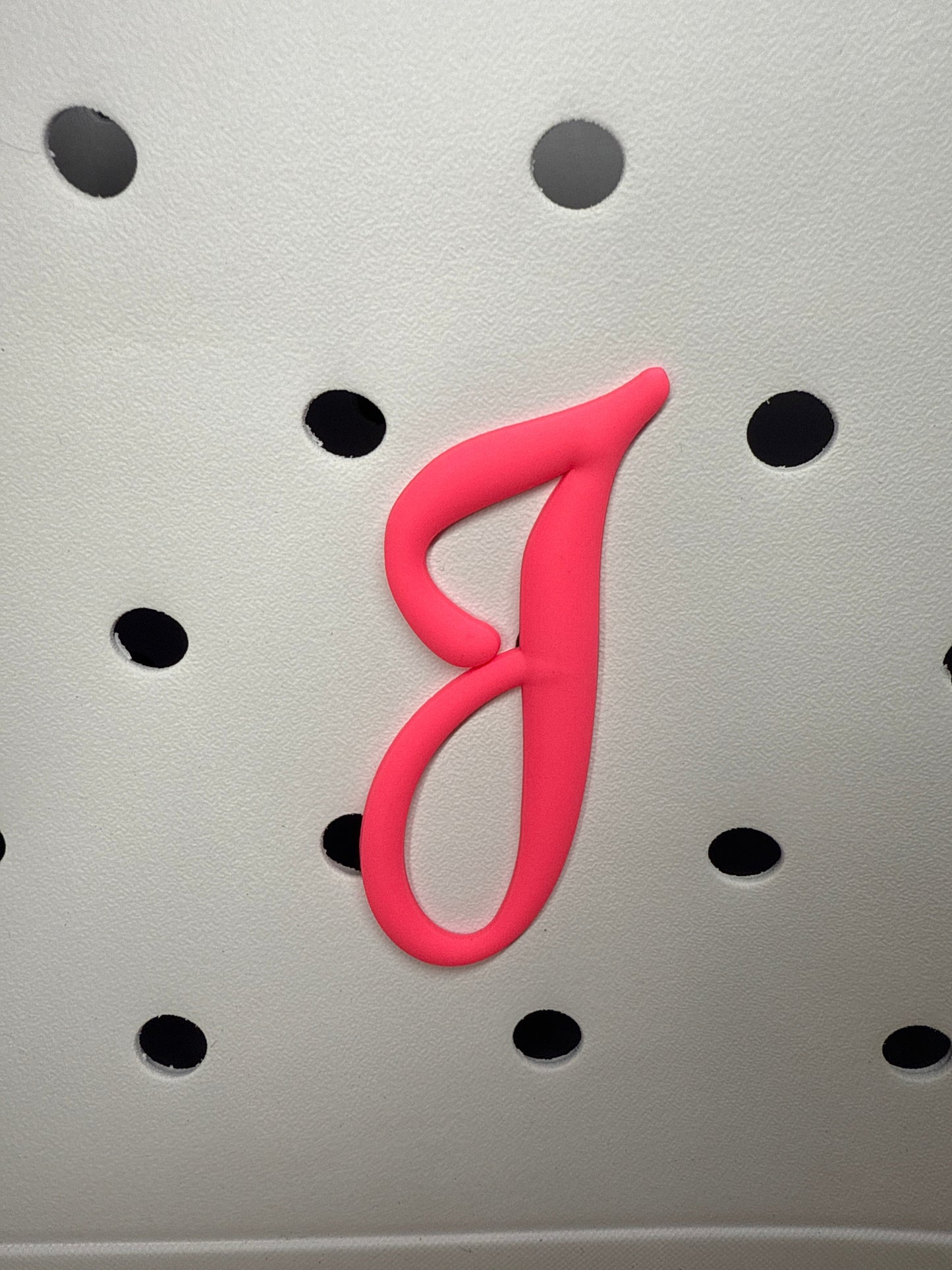 RDBOGGLETS Pink-  Decorative Alphabet Lettering Accessories Compatible with Bogg Bags