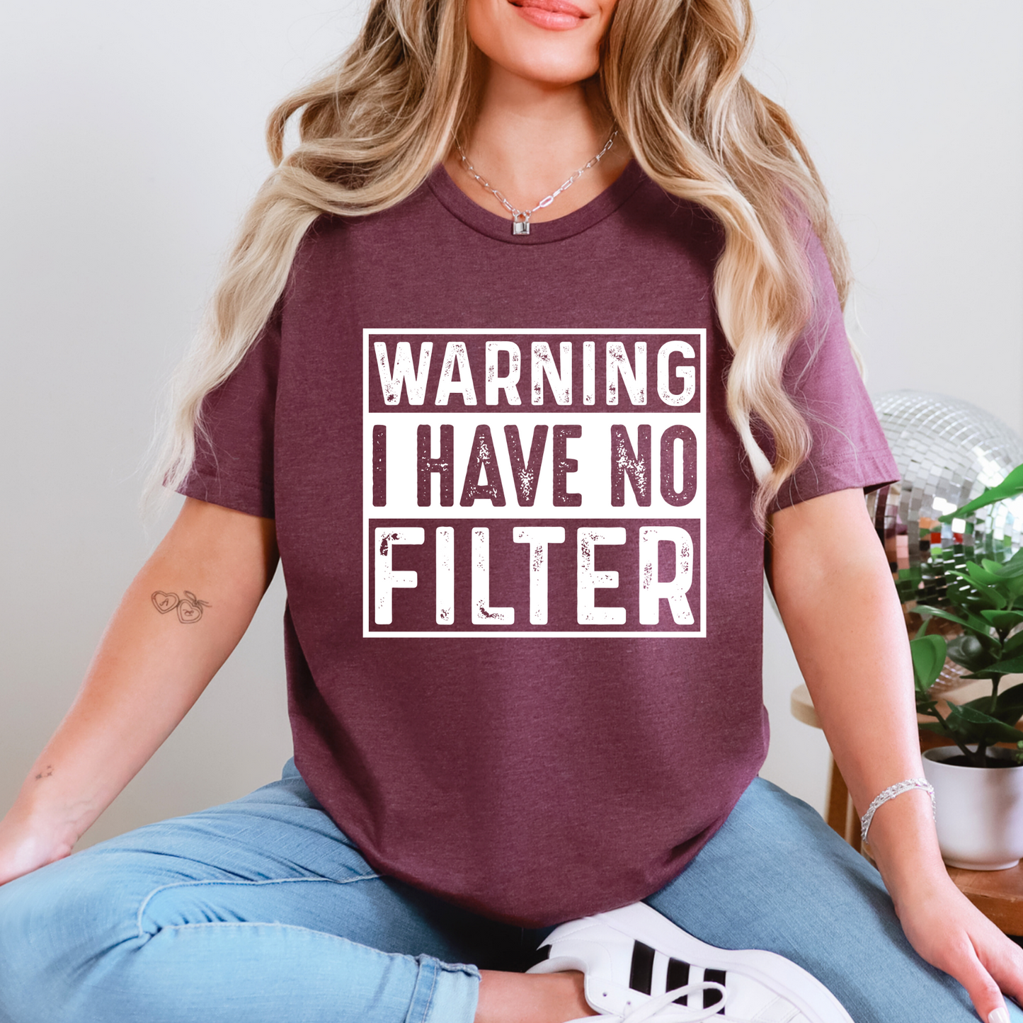 No Filter Graphic Tee