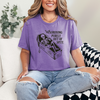 Surviving Out of Spite Graphic Tee