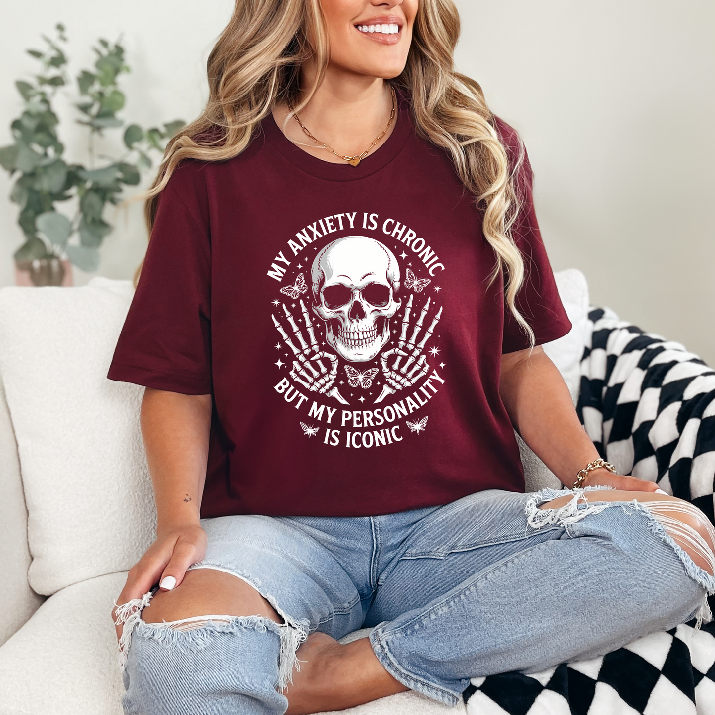 My Anxiety Is Graphic Tee