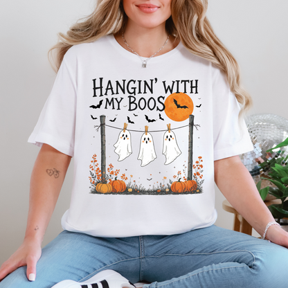Hanging Ghost Graphic Tee or Sweatshirt