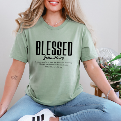 Blessed Text Graphic Tee