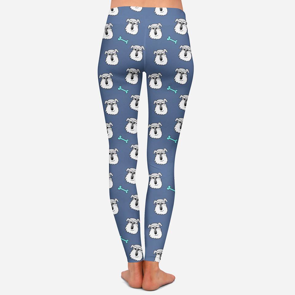 SUPER CLEARANCE Colorado Mini Schnauzer Rescue FUNDRAISER (Exclusive) - High-quality Handcrafted Vibrant Leggings