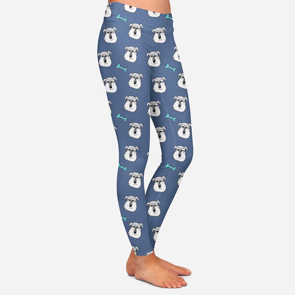 SUPER CLEARANCE Colorado Mini Schnauzer Rescue FUNDRAISER (Exclusive) - High-quality Handcrafted Vibrant Leggings