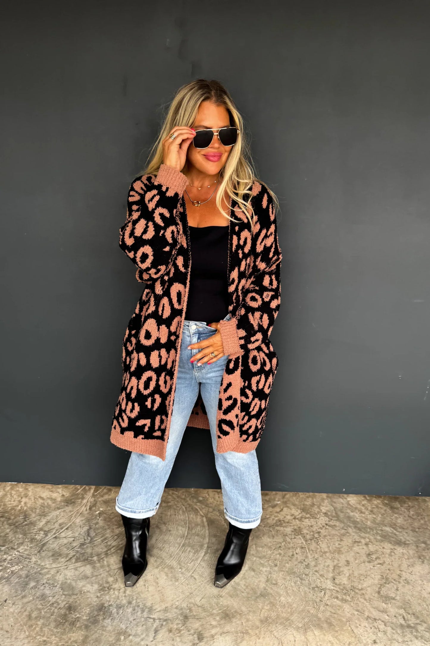 PREORDER: Cheetah Cloud Cardigan
