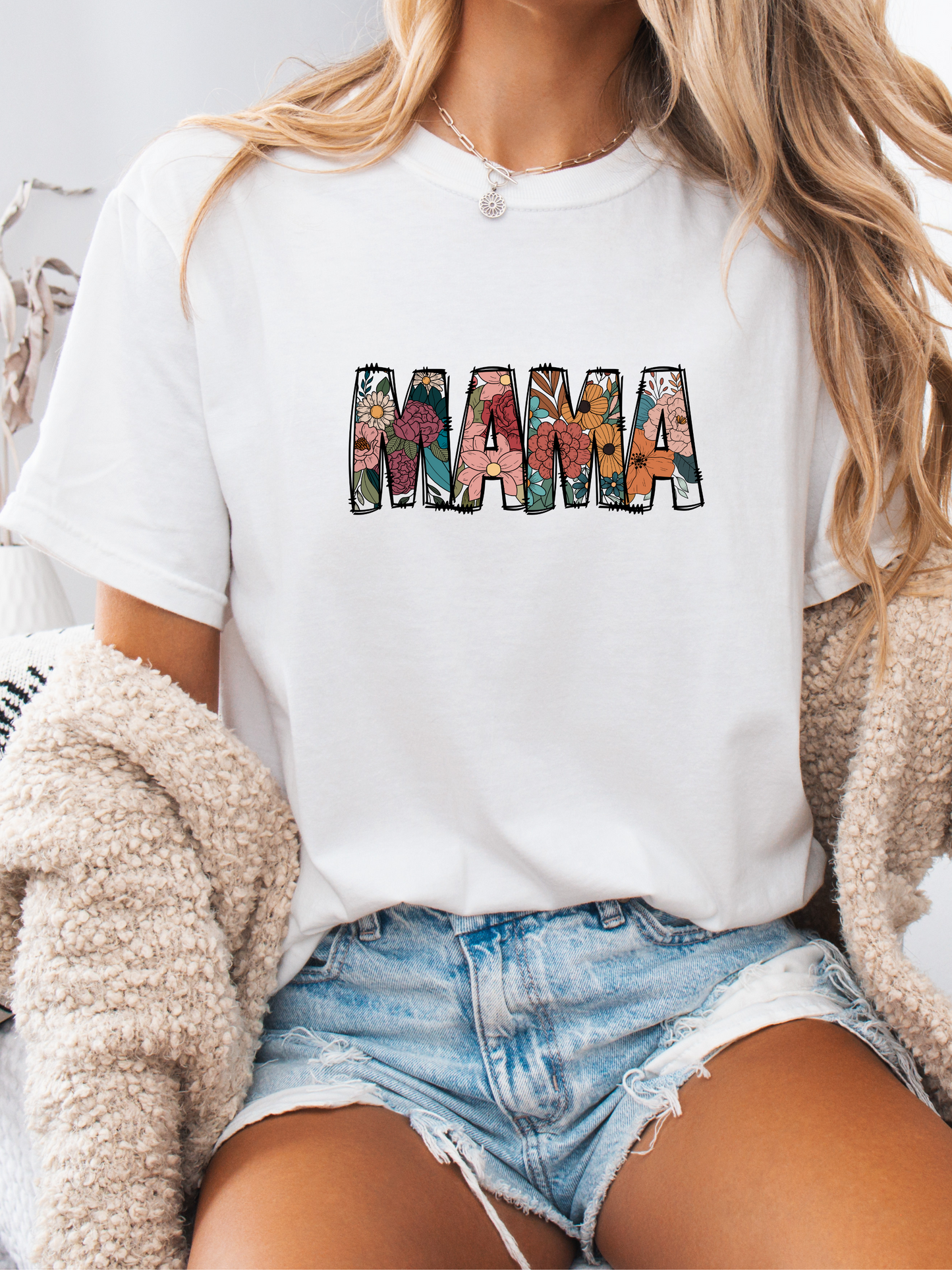 Mama Floral Graphic