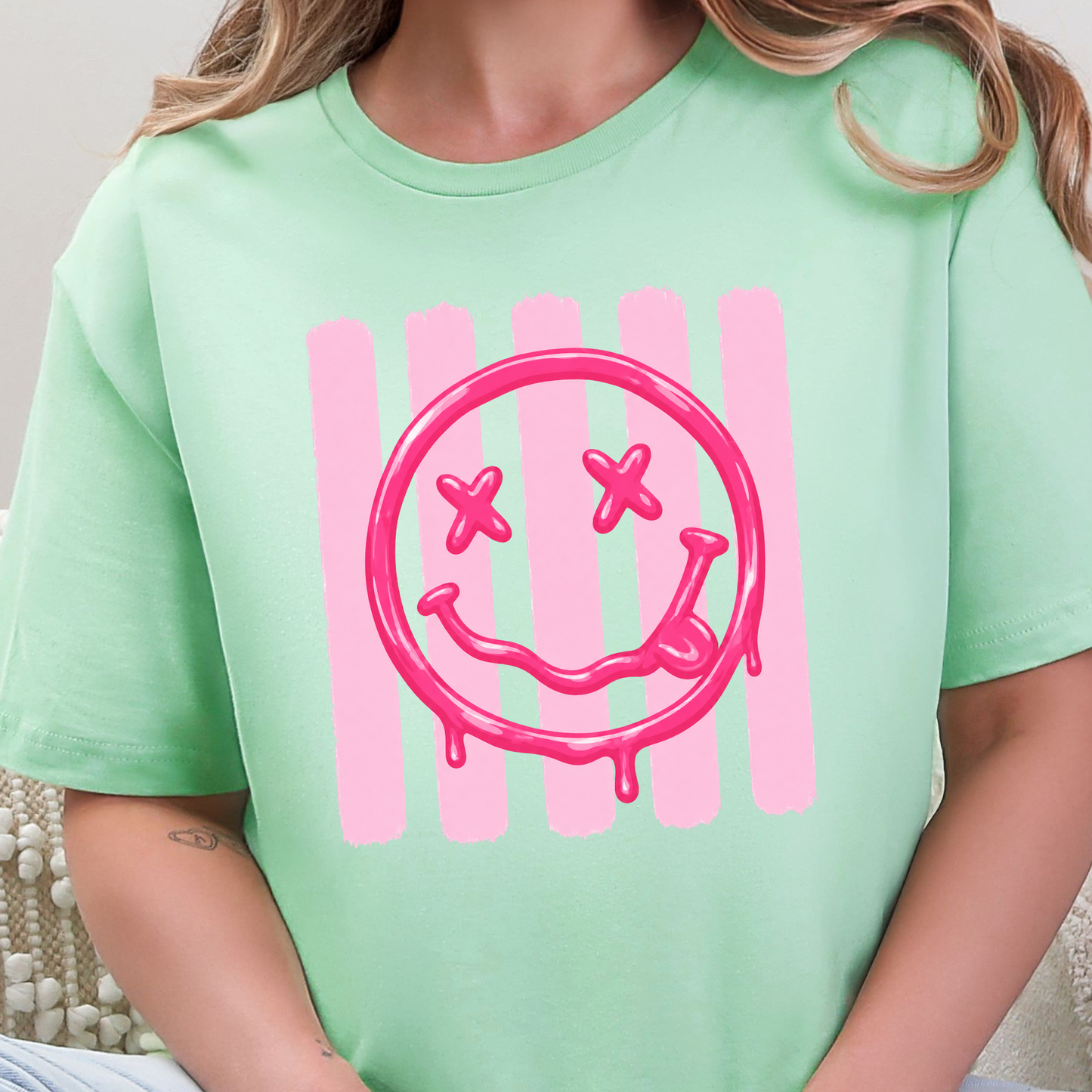 Smiley Face Graphic Tee
