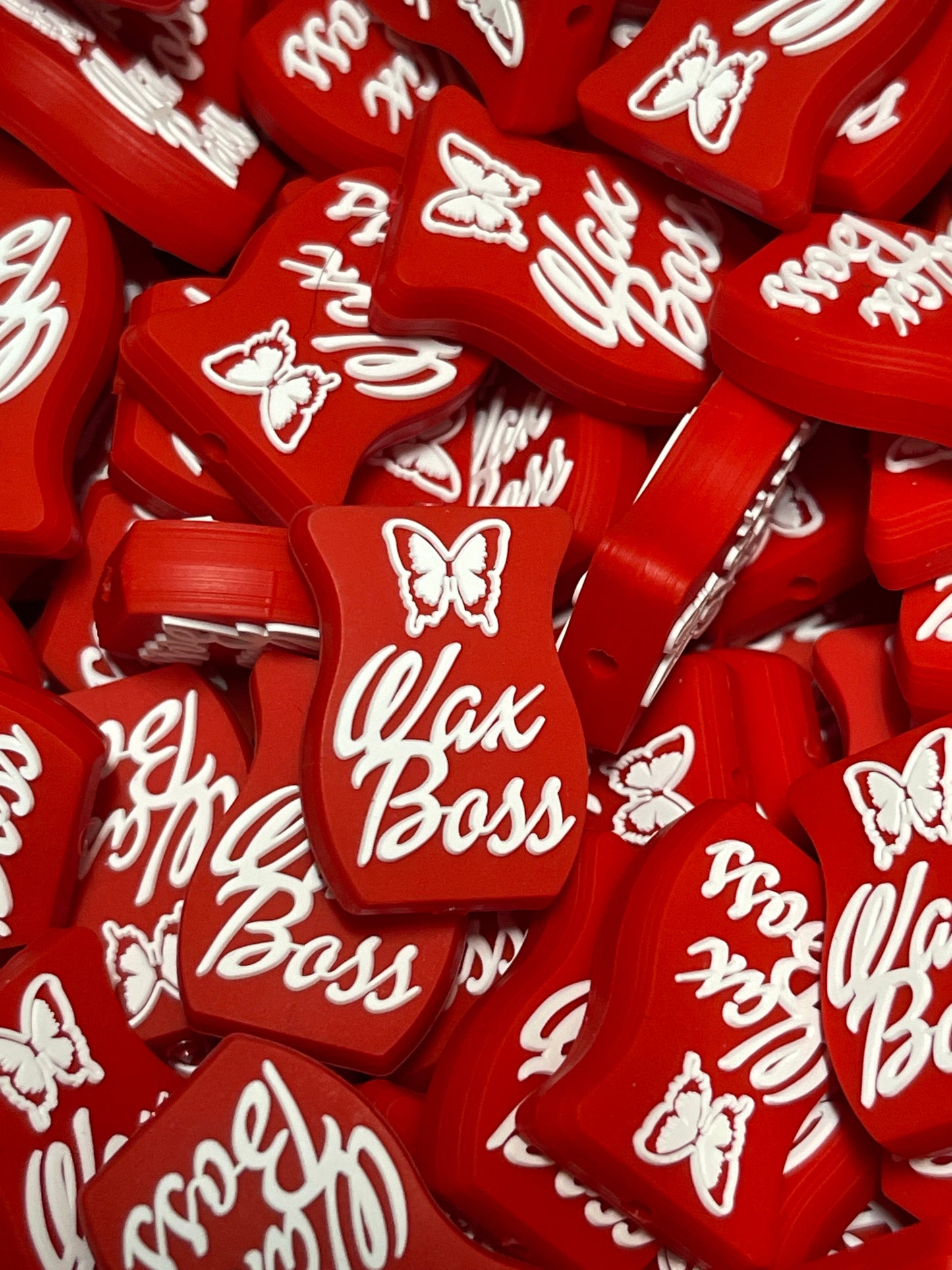Wax Boss Red Silicone Bead- Exclusive Bead Sister Collab