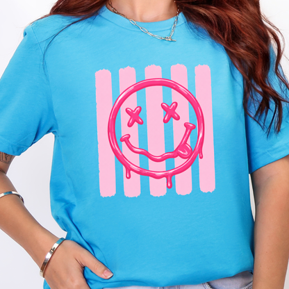 Smiley Face Graphic Tee