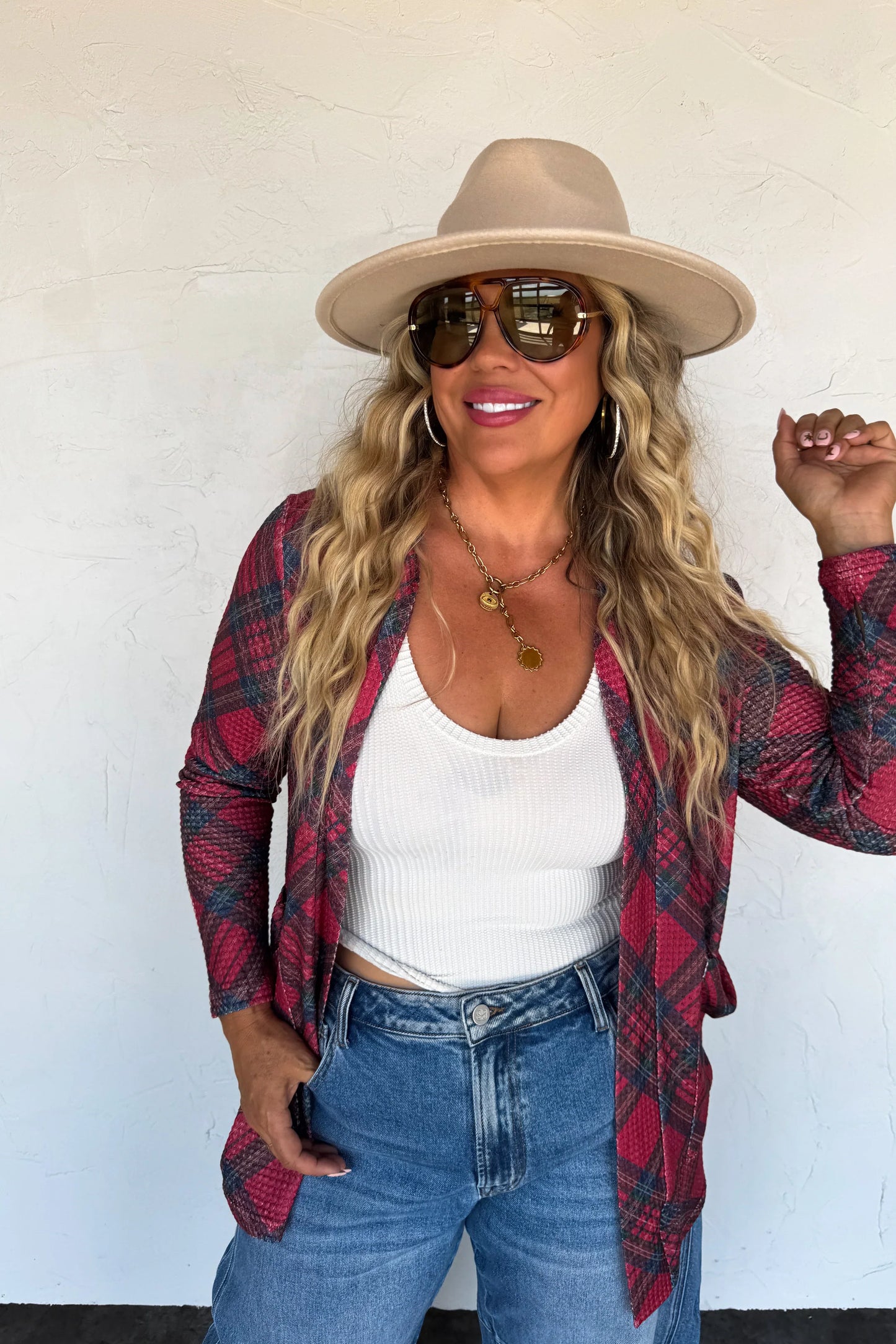 PREORDER: Plaid Lola Cardigans