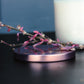 Sea Salt & Orchid - 9 oz Whiskey Glass Candle