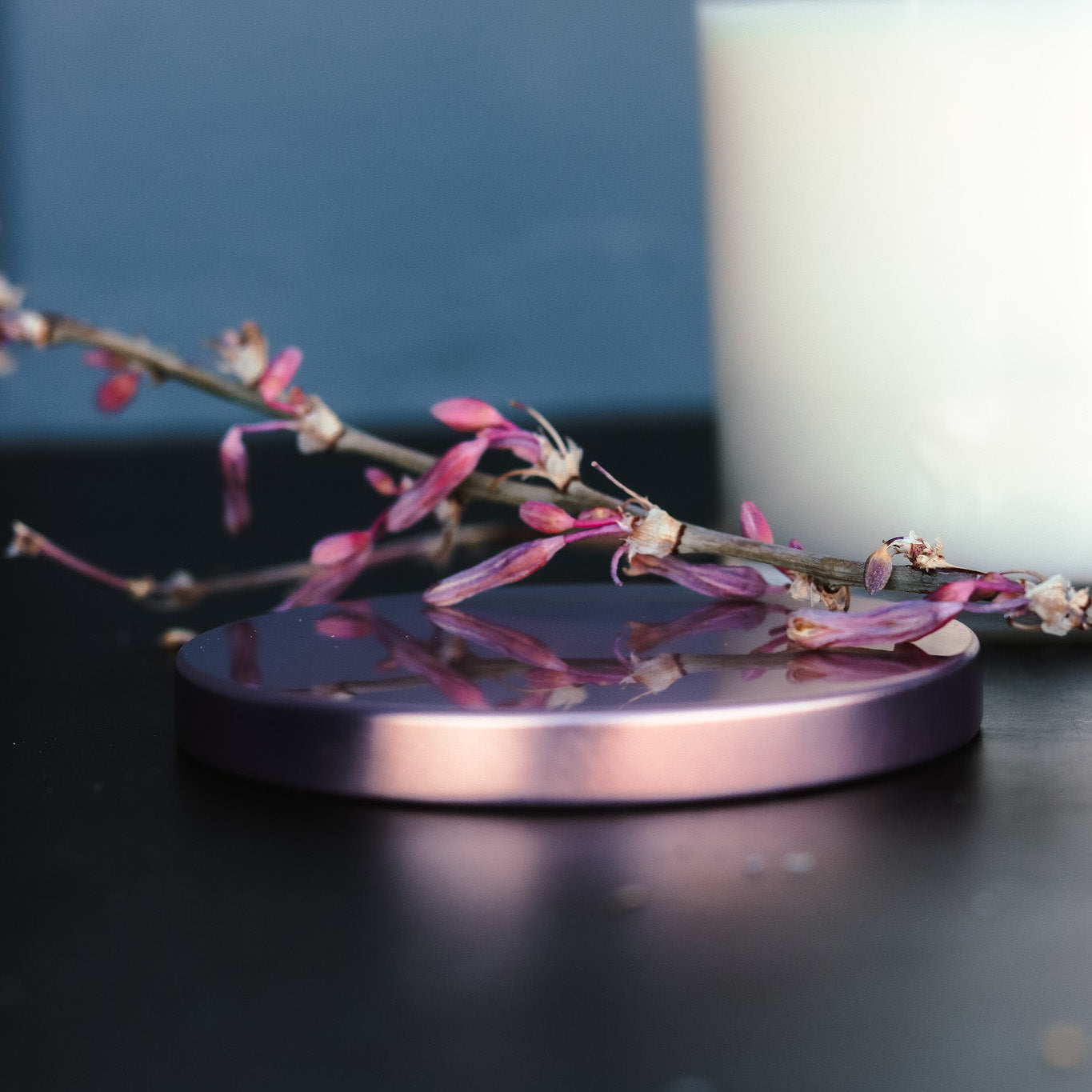 Coastal Wind & Lavender - 9 oz Whiskey Glass Candle