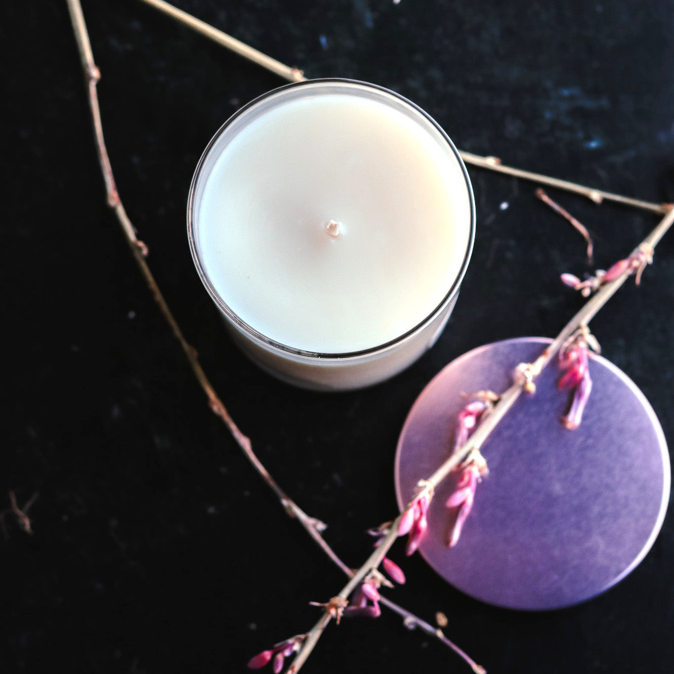 Lemon Pound Cake - 9 oz Whiskey Glass Candle