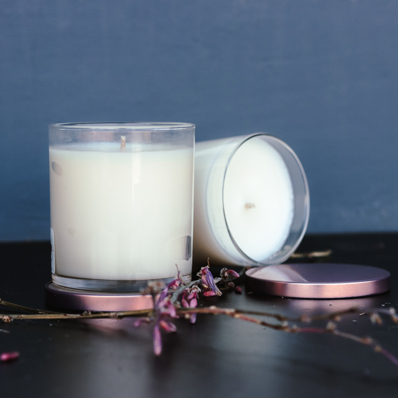 Spiced Cranberry Apple - 9 oz Whiskey Glass Candle
