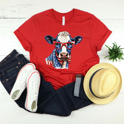 American Moo Graphic Tee
