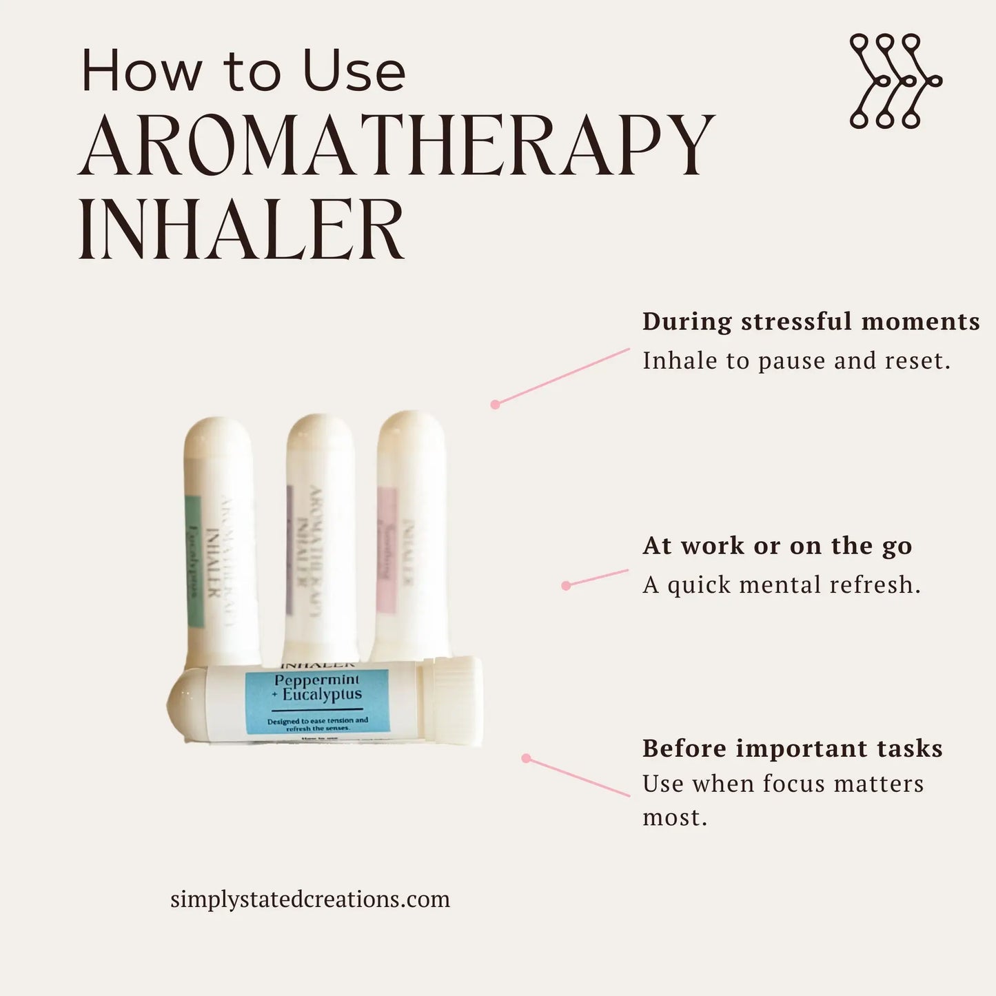 Eucalyptus + Spearmint Aroma Nasal Inhaler Stick (Classic label)