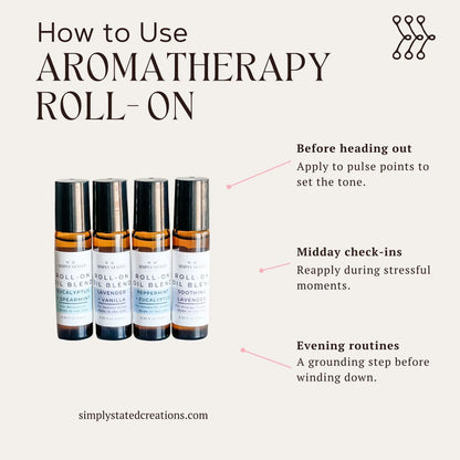 Lavender + Vanilla Aromatherapy Roll-On