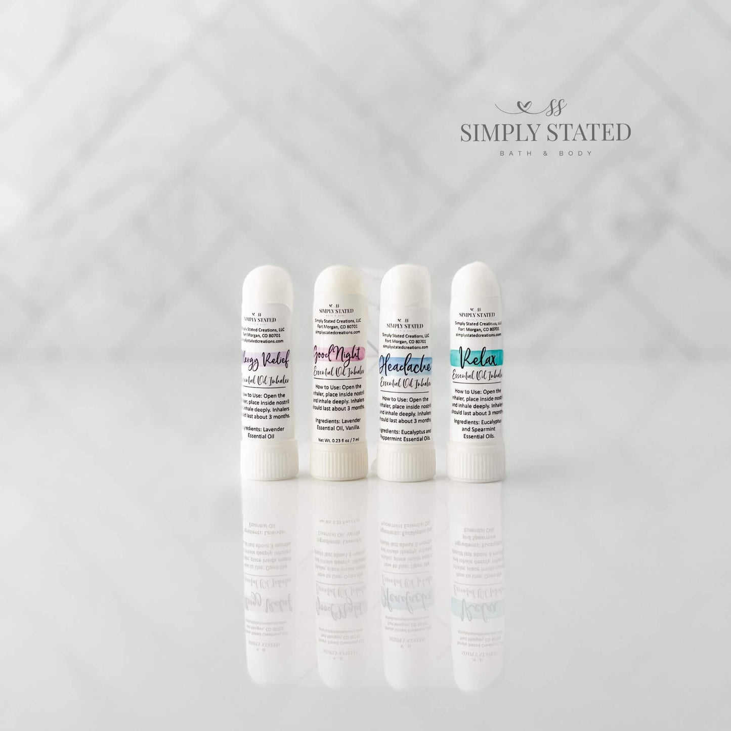 Soothing Lavender Aroma Nasal Inhaler Stick (Classic Label)