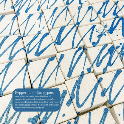 Peppermint + Eucalyptus Shower Steamers (3-Pack)
