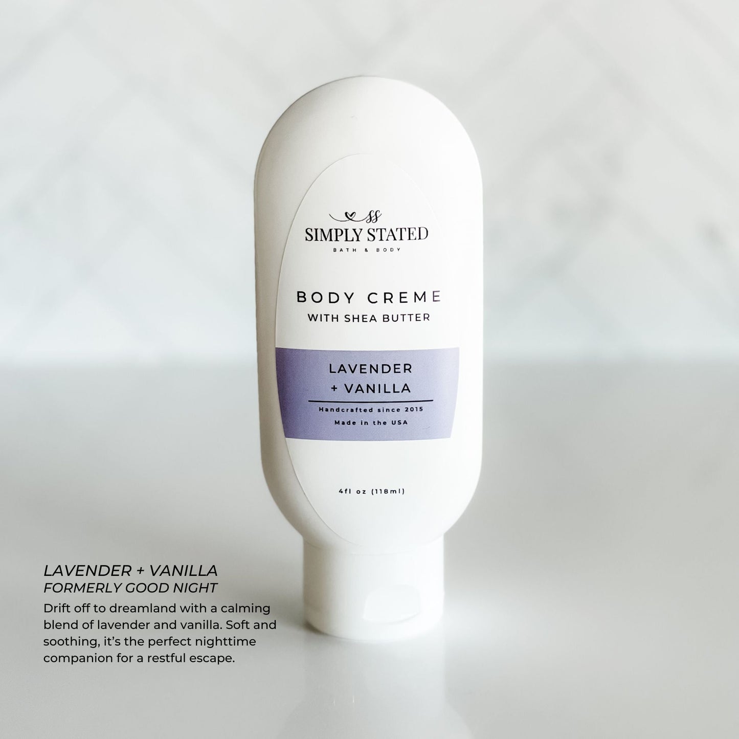 Lavender + Vanilla Body Crème