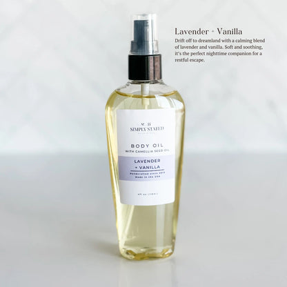 Lavender + Vanilla Body Oil