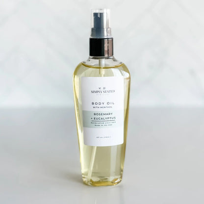 Rosemary + Eucalyptus Body Oil