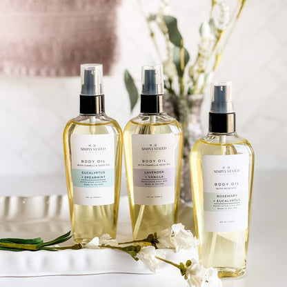 Eucalyptus + Spearmint Body Oil