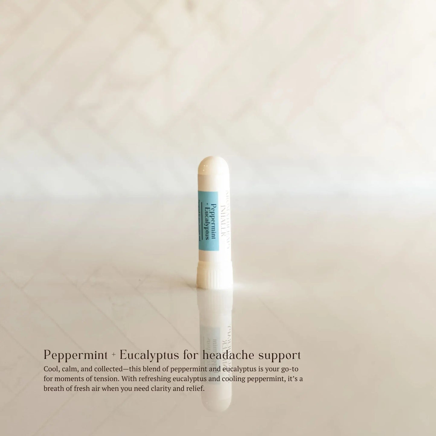 Peppermint + Eucalyptus Aroma Nasal Inhaler Stick