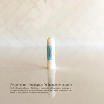Peppermint + Eucalyptus Aroma Nasal Inhaler Stick