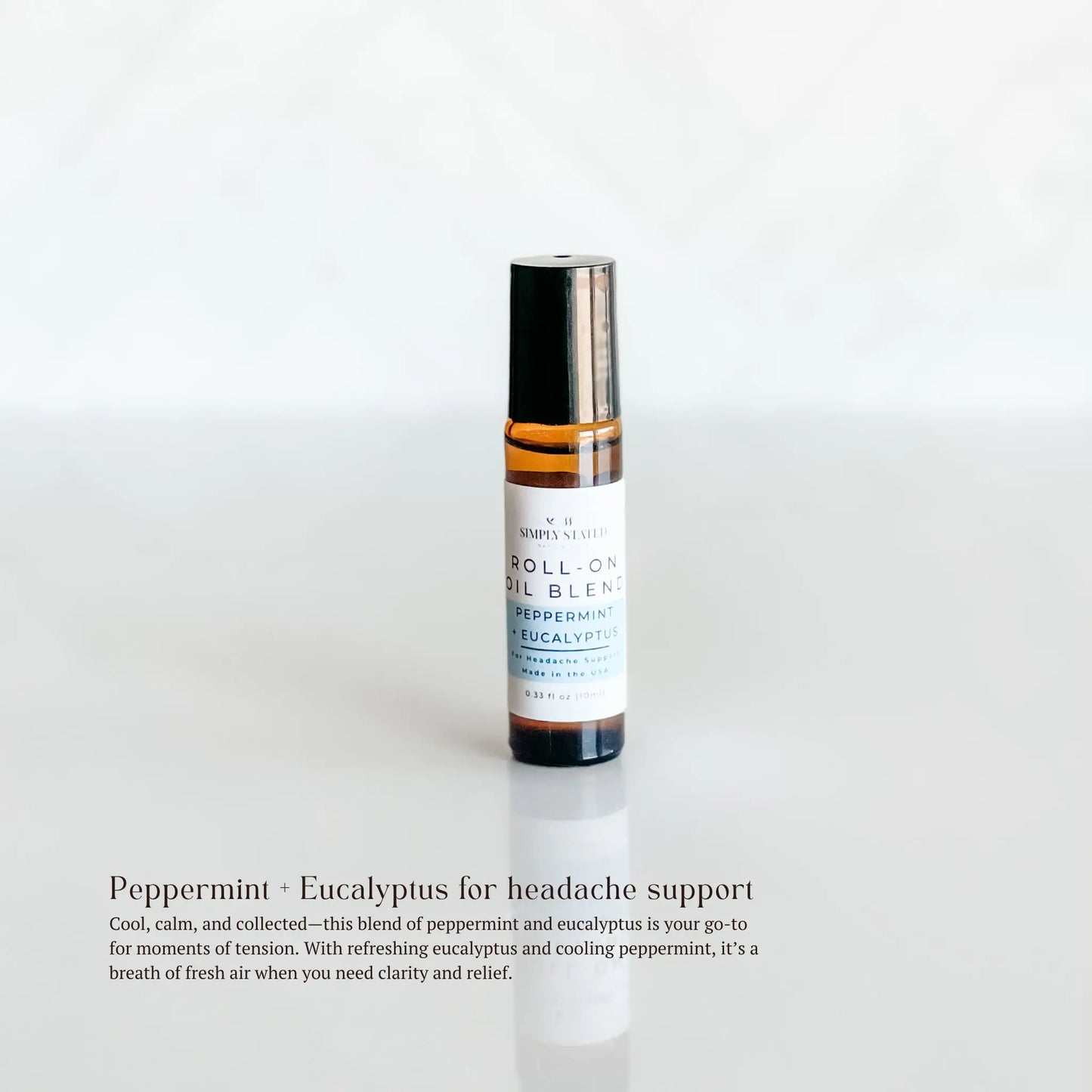 Peppermint + Eucalyptus Aromatherapy Roll-On