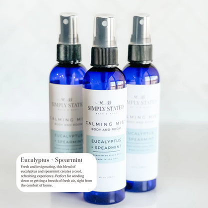 Eucalyptus + Spearmint Aromatherapy Room & Body Spray