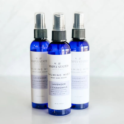 Lavender + Chamomile Aromatherapy Room & Body Spray