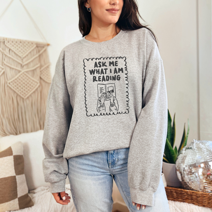 Ask Me What I'm Reading Graphic Tee